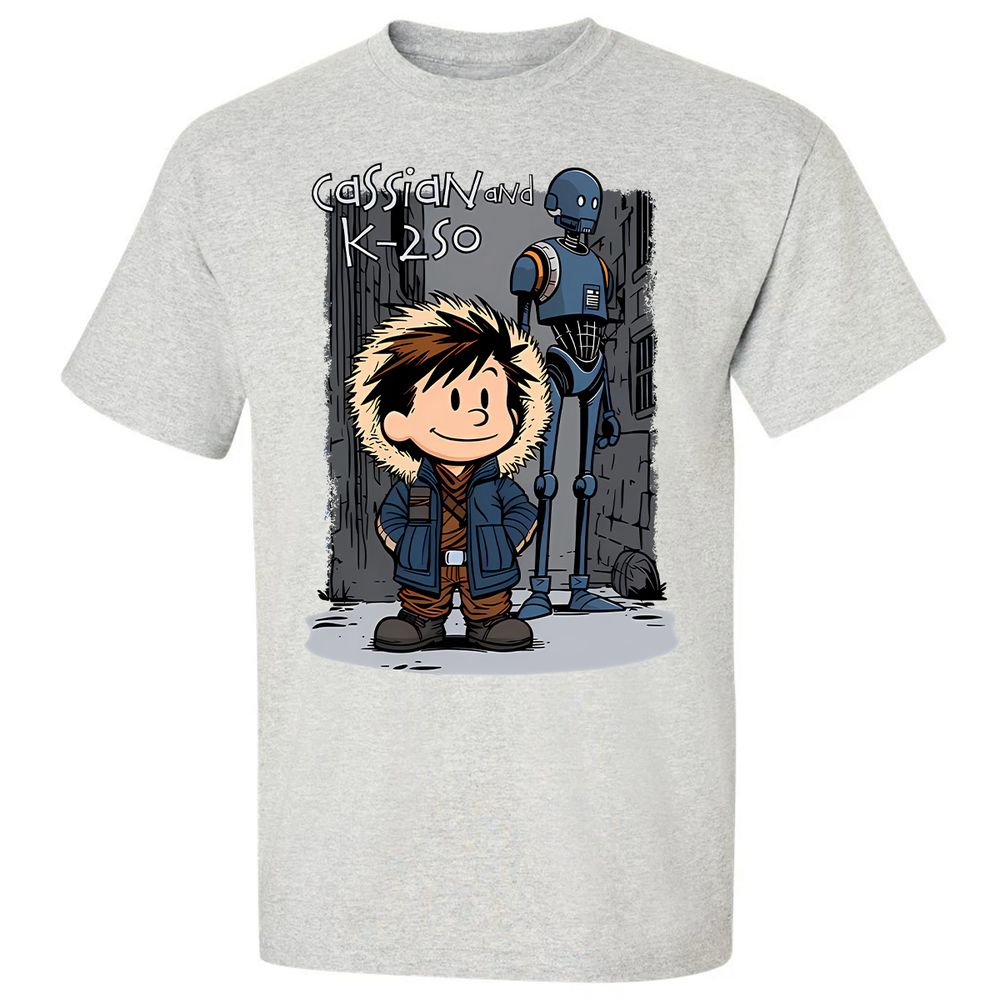 Classic Unisex T-Shirt - H5MPGAW1 - Ash - 2