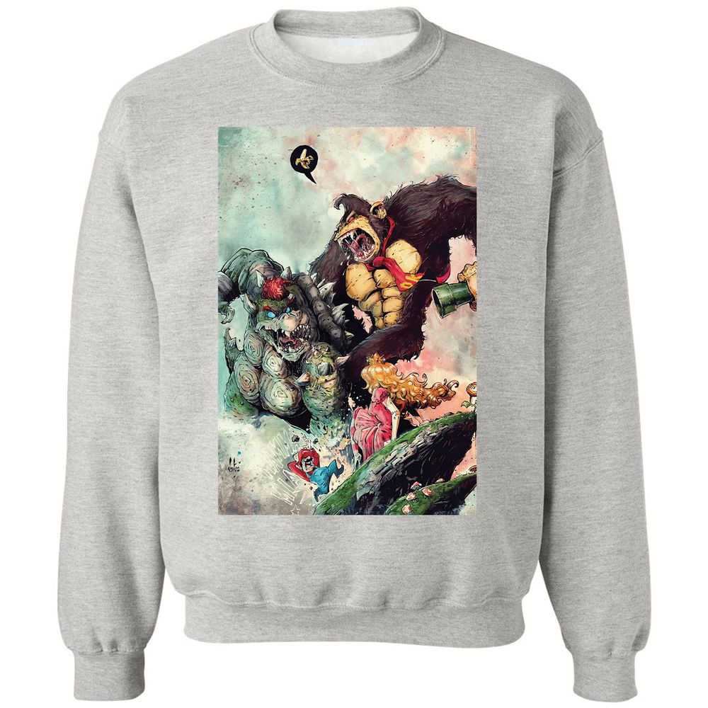 Classic Unisex Sweatshirt - WX3UADL8 - Ash - 2