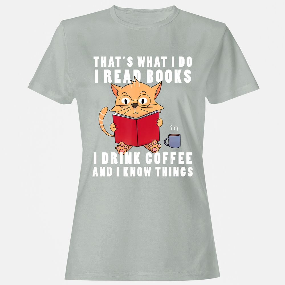 Women's T-Shirt - HVMKN7KR - Ash - 2