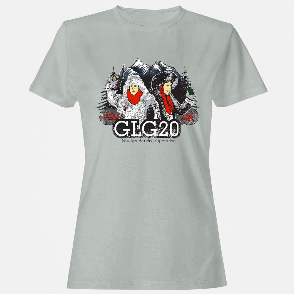 Women's T-Shirt - B3LHANBL - Ash - 2