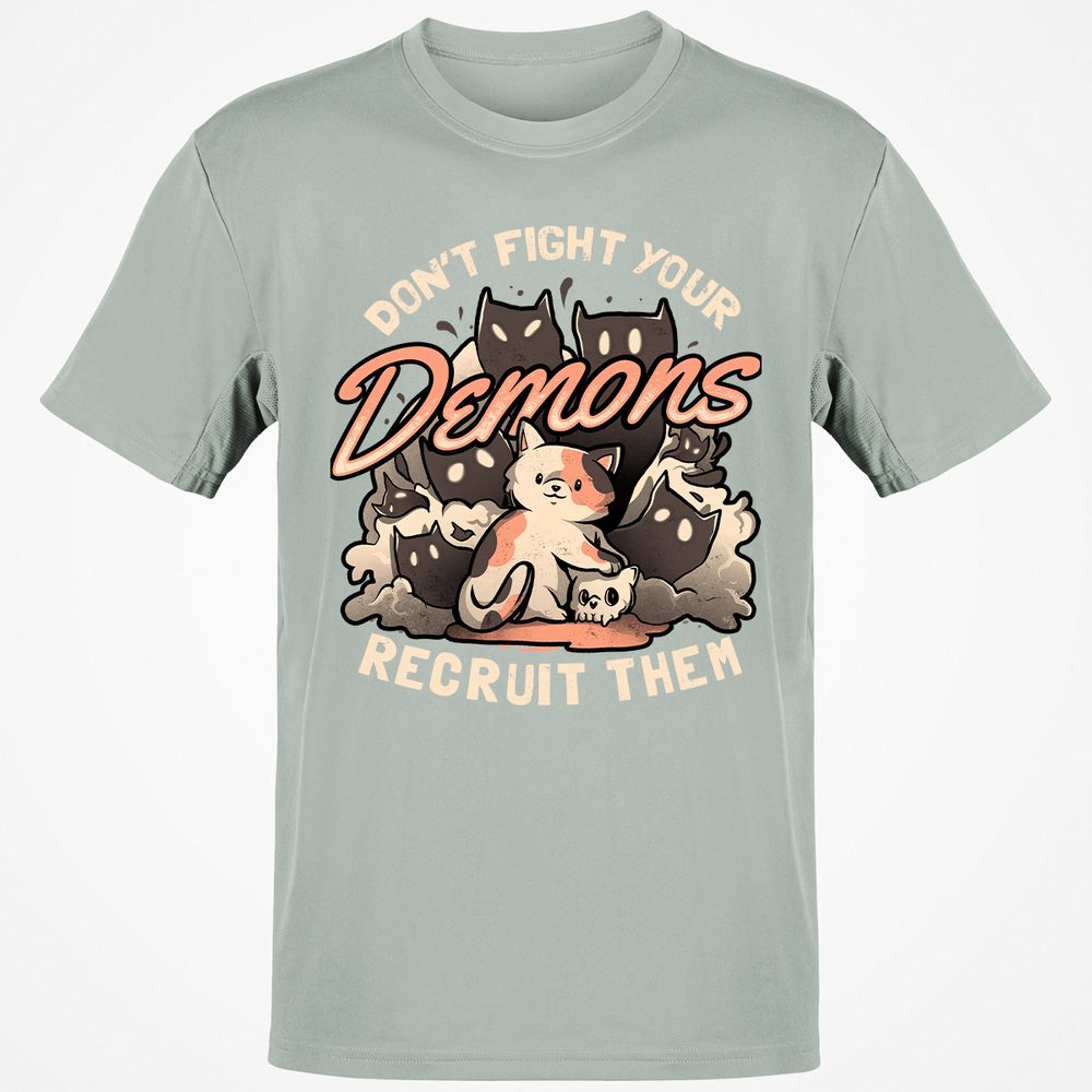 Classic Unisex T-Shirt - YKYVDVJQ - Ash - 2