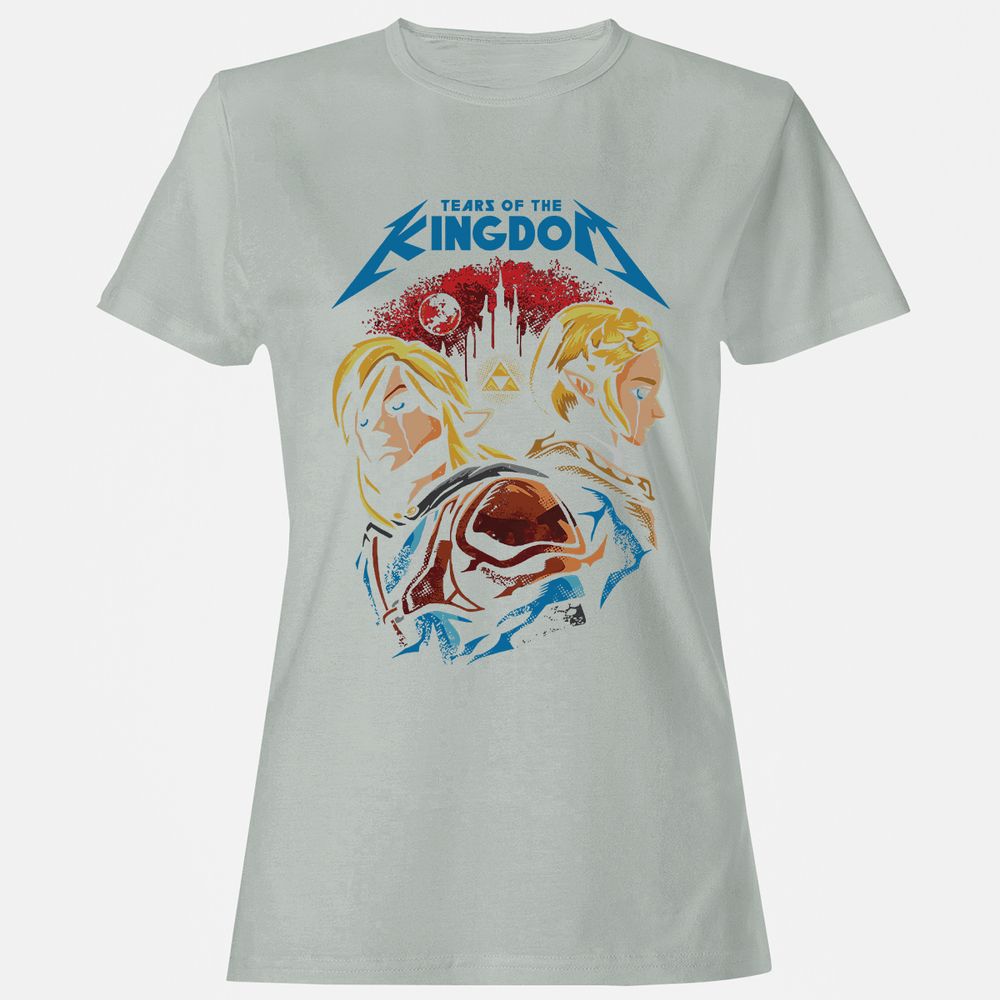 Women's T-Shirt - 2F661KHG - Ash - 2