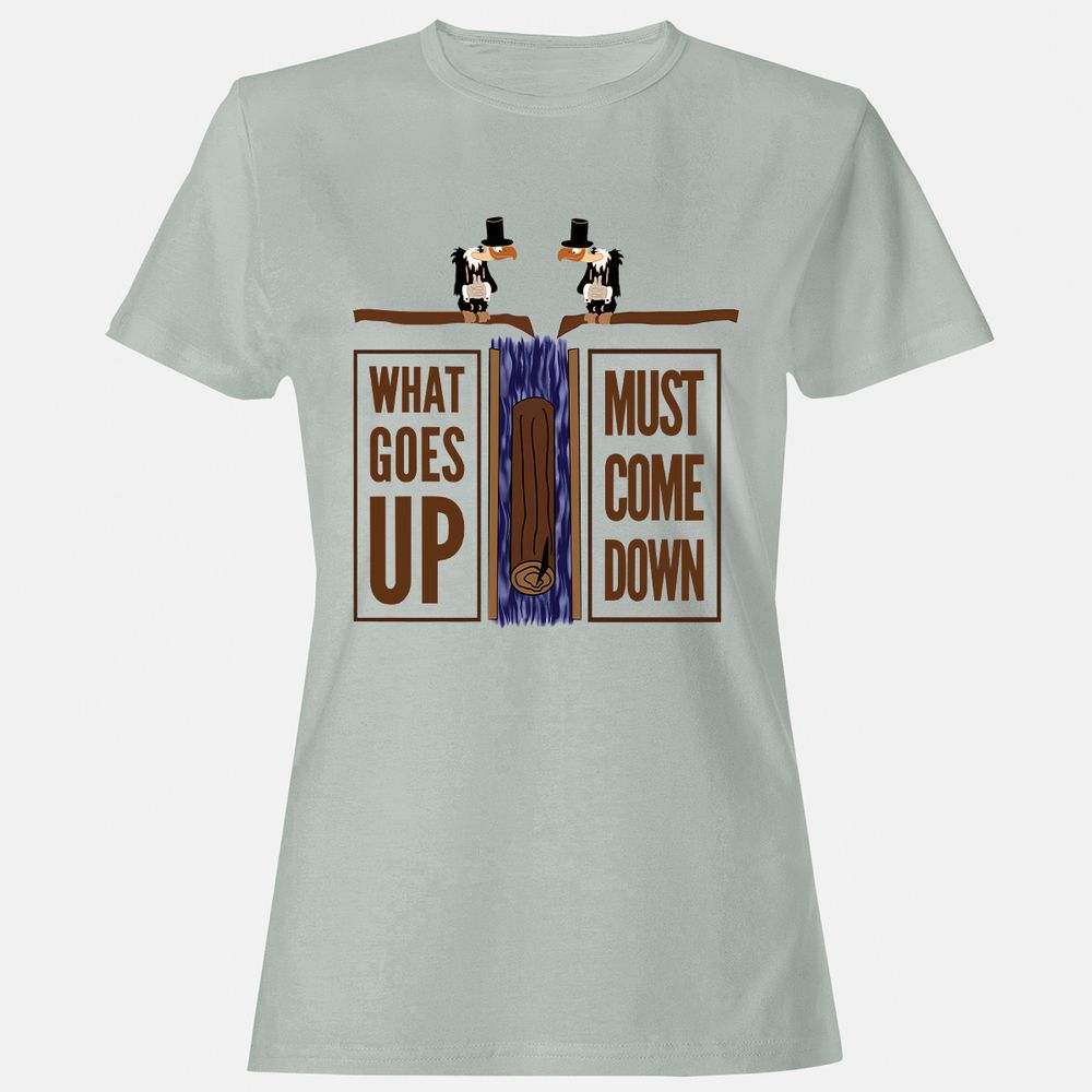 Women's T-Shirt - WM3HK6ZB - Ash - 2