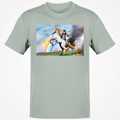 Classic Unisex T-Shirt - P8BZFVHX - Ash - 2