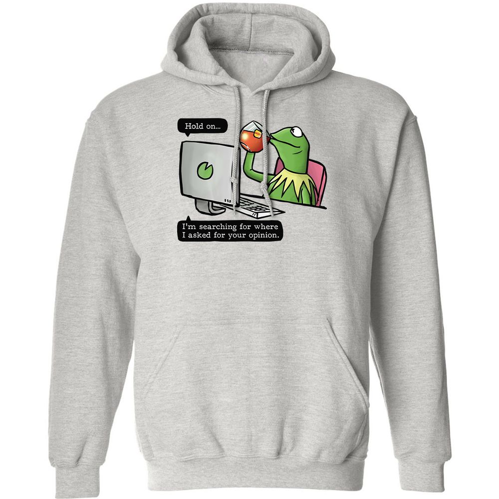 Classic Unisex Hoodie - JZSPNJ95 - Ash - 2