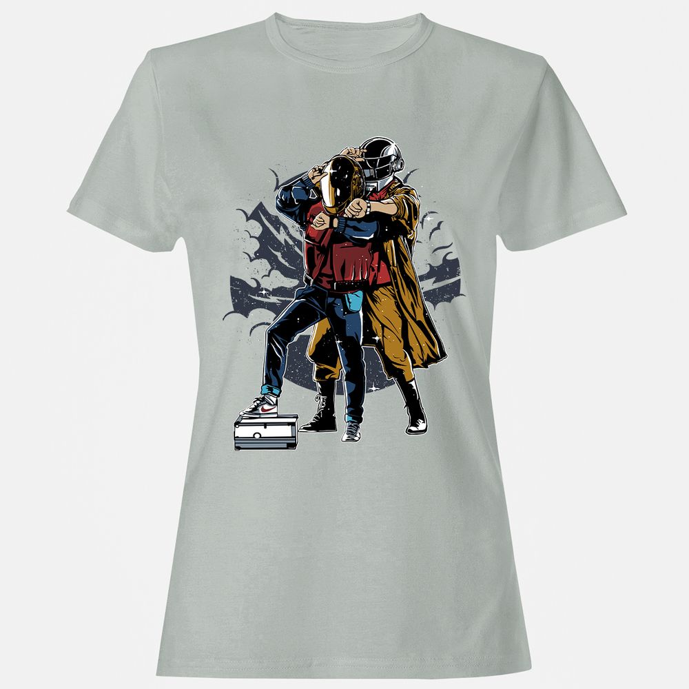 Women's T-Shirt - HQSN5DNE - Ash - 2