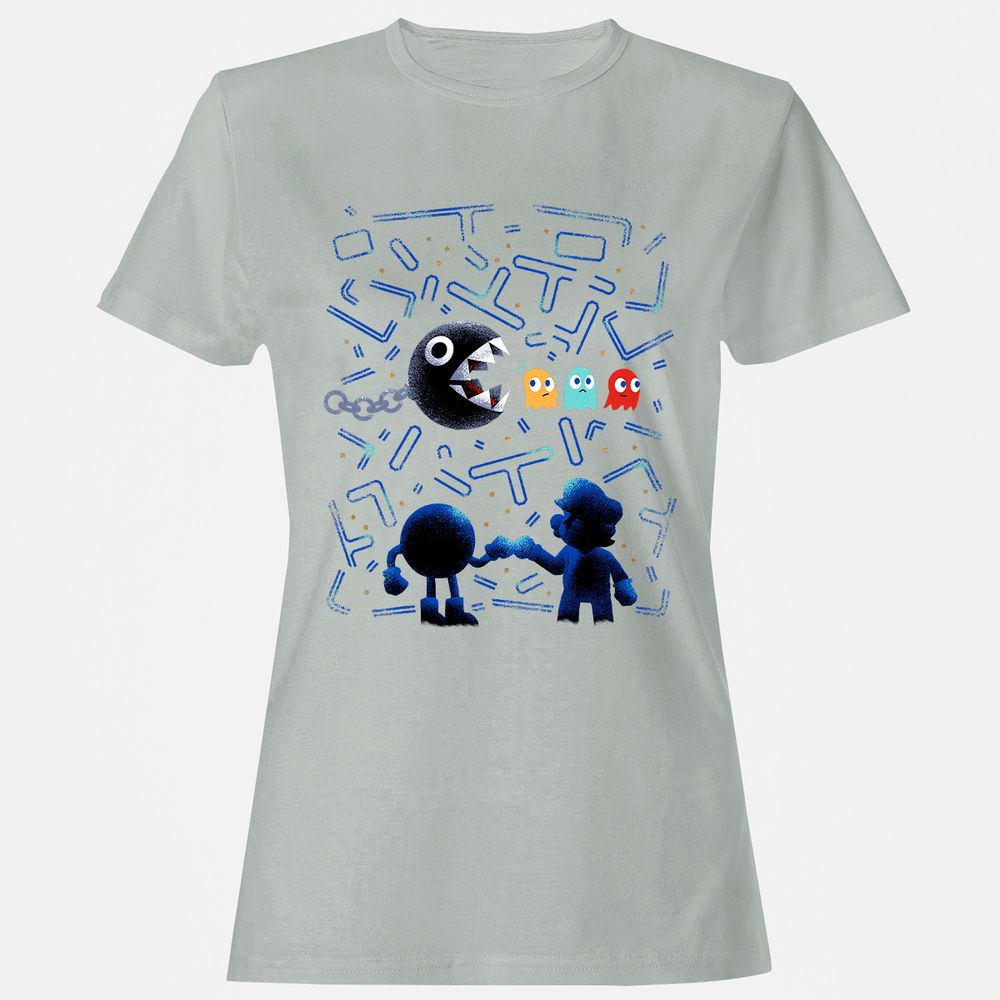 Women's T-Shirt - W1PSVKFV - Ash - 2