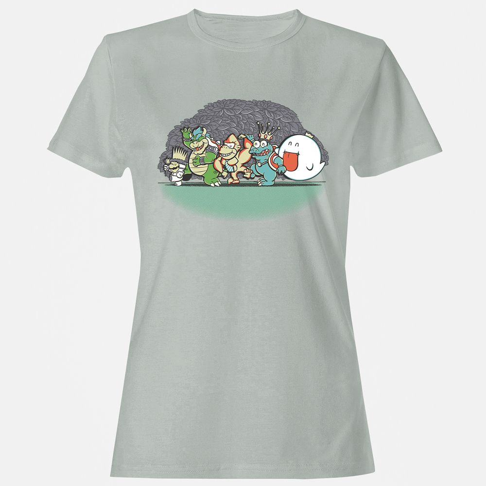 Women's T-Shirt - L663H7BJ - Ash - 2