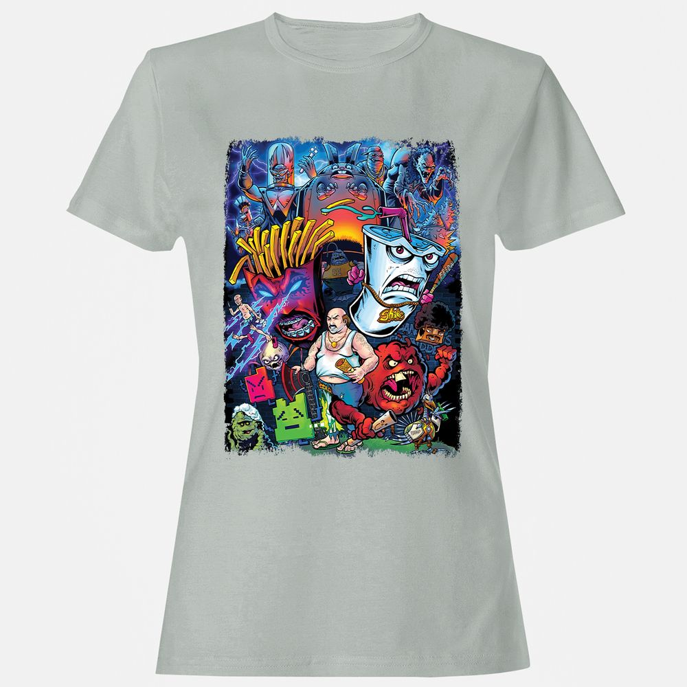 Women's T-Shirt - Q5DUQM54 - Ash - 2