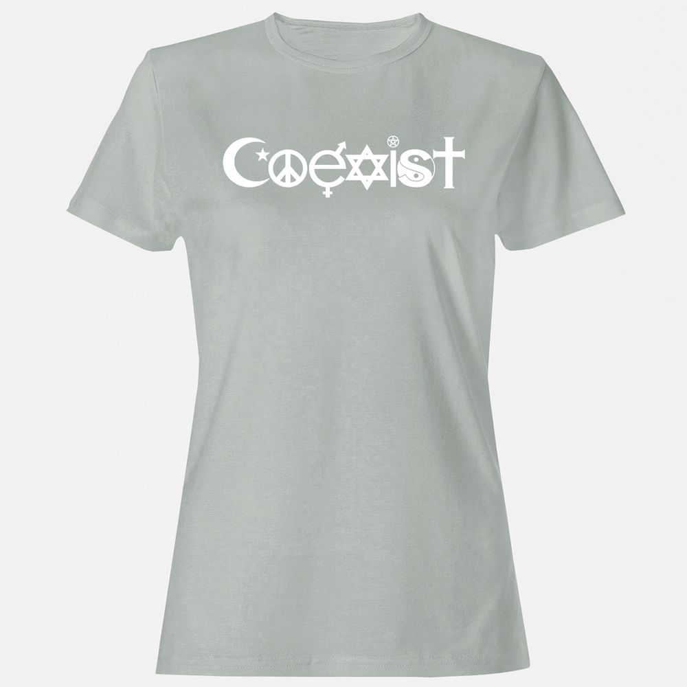 Women's T-Shirt - CKJGNZRE - Ash - 2