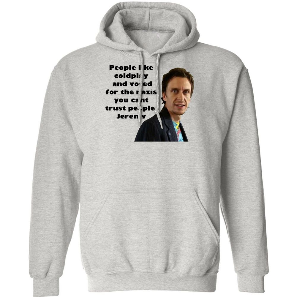 Classic Unisex Hoodie - 4LX6XCBT - Ash - 2