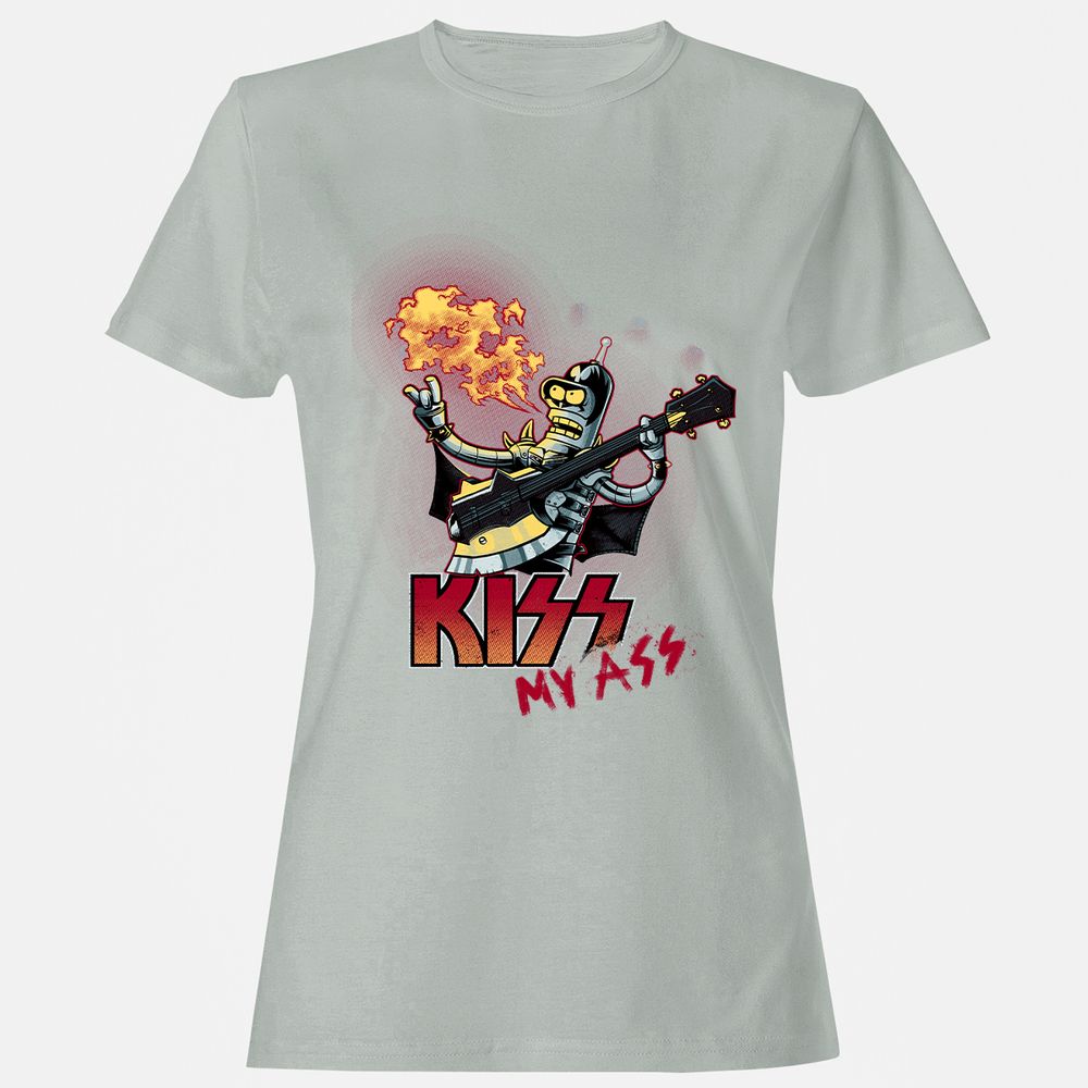 Women's T-Shirt - VLU86NX6 - Ash - 2