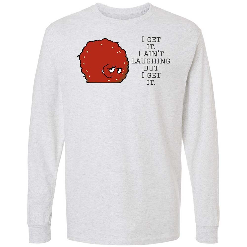 Long Sleeve T-Shirt - JE8YNDEY - Ash - 2