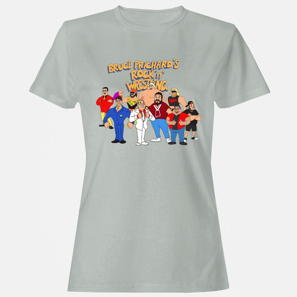 Women's T-Shirt - DJZ5Q7UR - Ash - 2