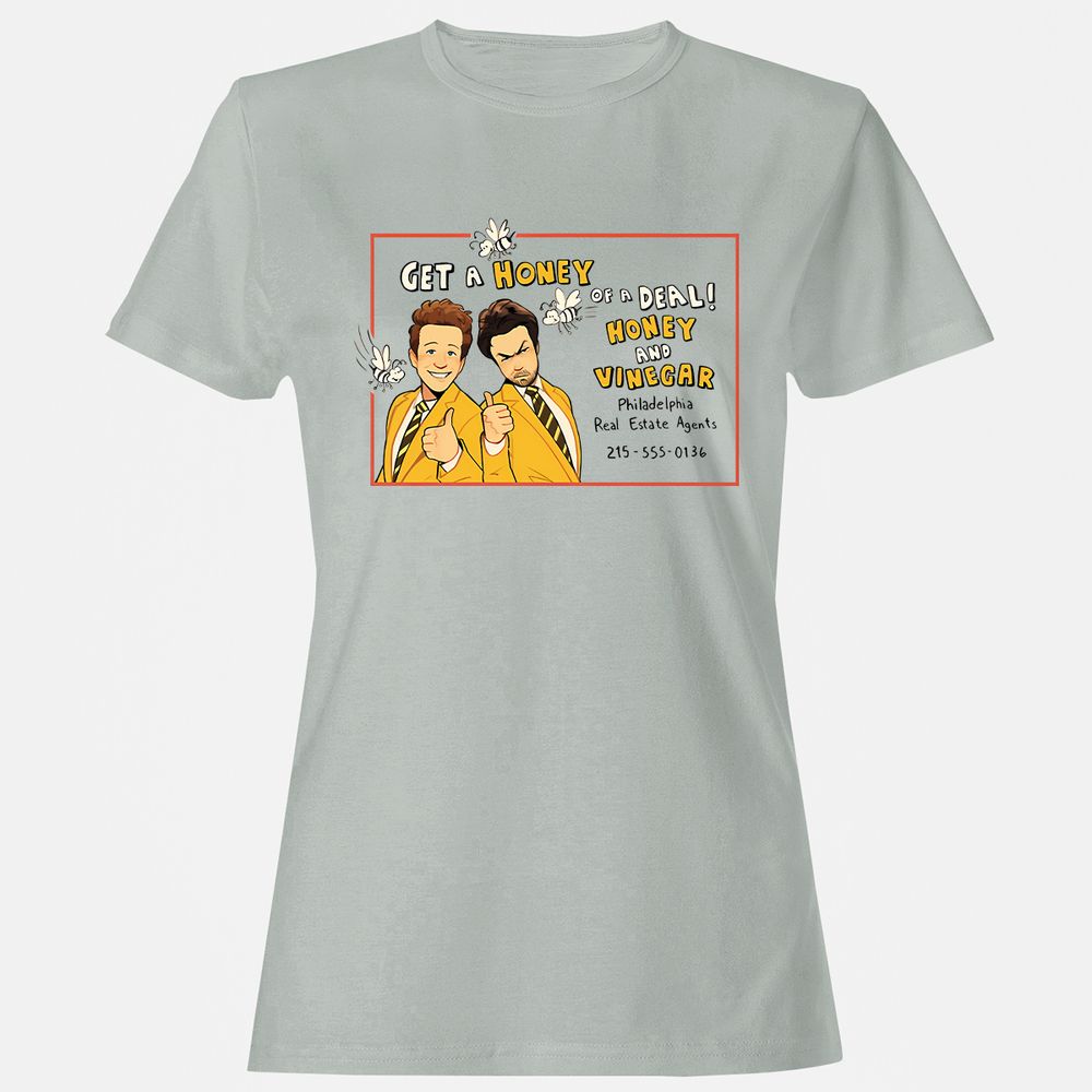 Women's T-Shirt - 28FHVV39 - Ash - 2
