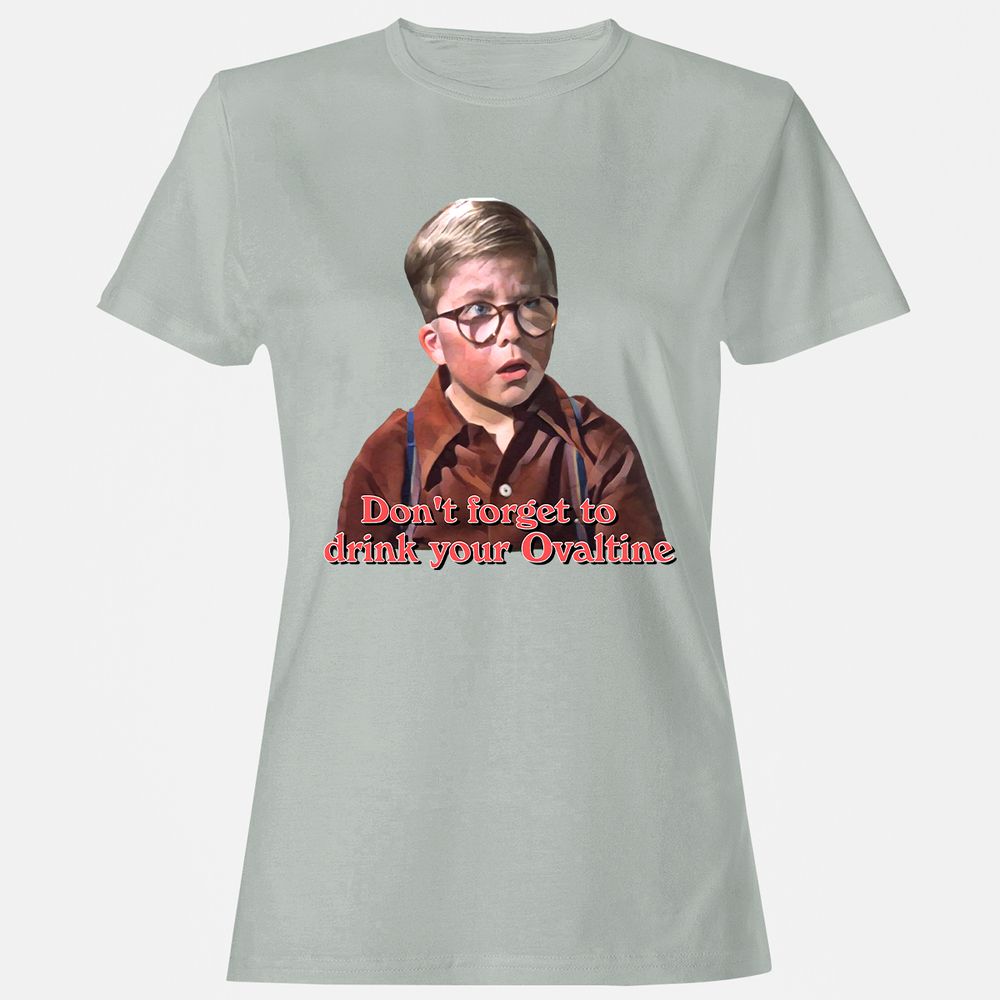 Women's T-Shirt - SV5CD9N6 - Ash - 2