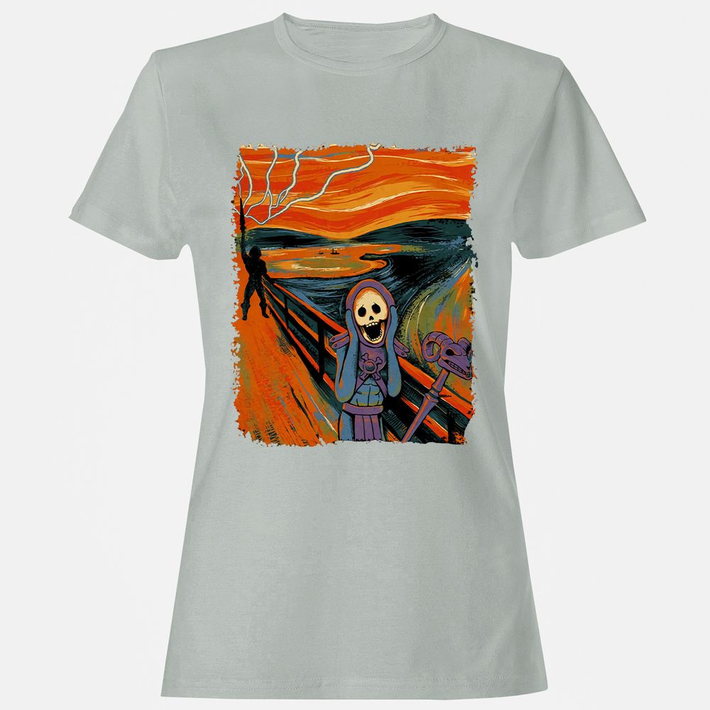 Women's T-Shirt - 3BXUG9TB - Ash - 2