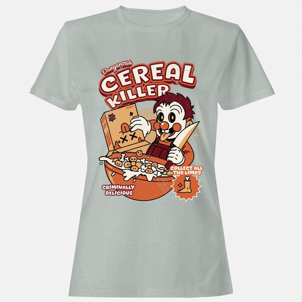 Women's T-Shirt - FD3CKEHZ - Ash - 2