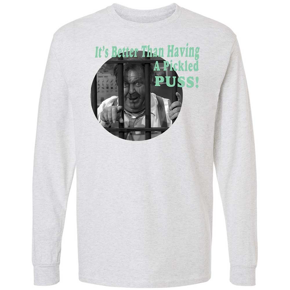 Long Sleeve T-Shirt - TAH84Y8T - Ash - 2