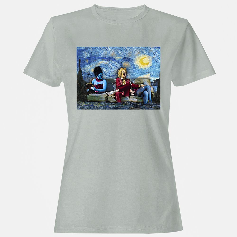 Women's T-Shirt - FB7PXHZ9 - Ash - 2