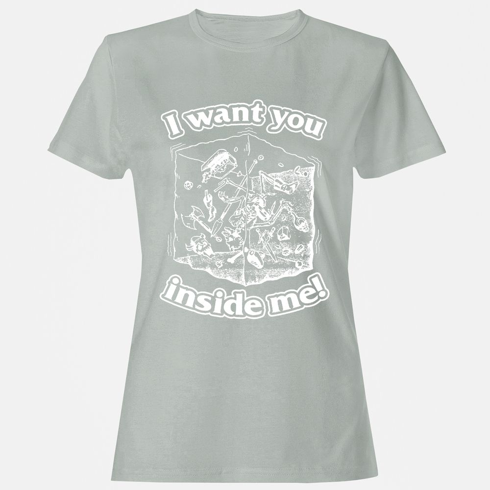 Women's T-Shirt - 7YTACRR1 - Ash - 2