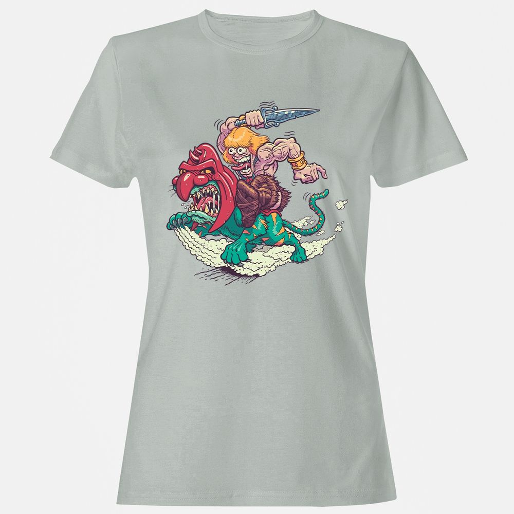 Women's T-Shirt - BME984MF - Ash - 2