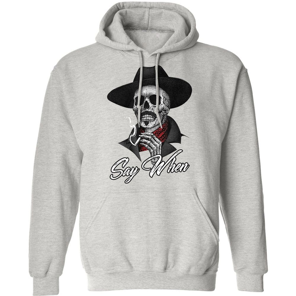 Classic Unisex Hoodie - 5P7BWHL4 - Ash - 2