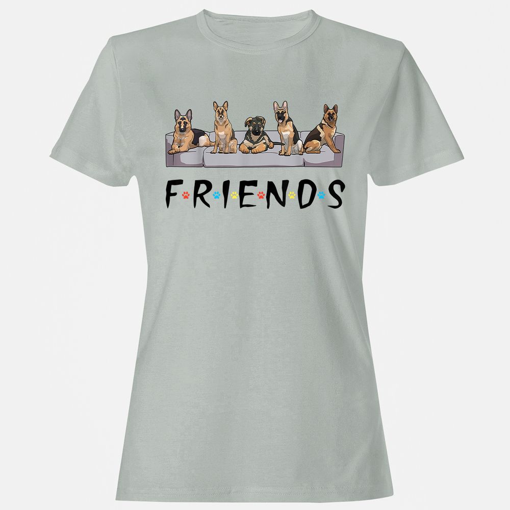 Women's T-Shirt - 98PU9GTU - Ash - 2