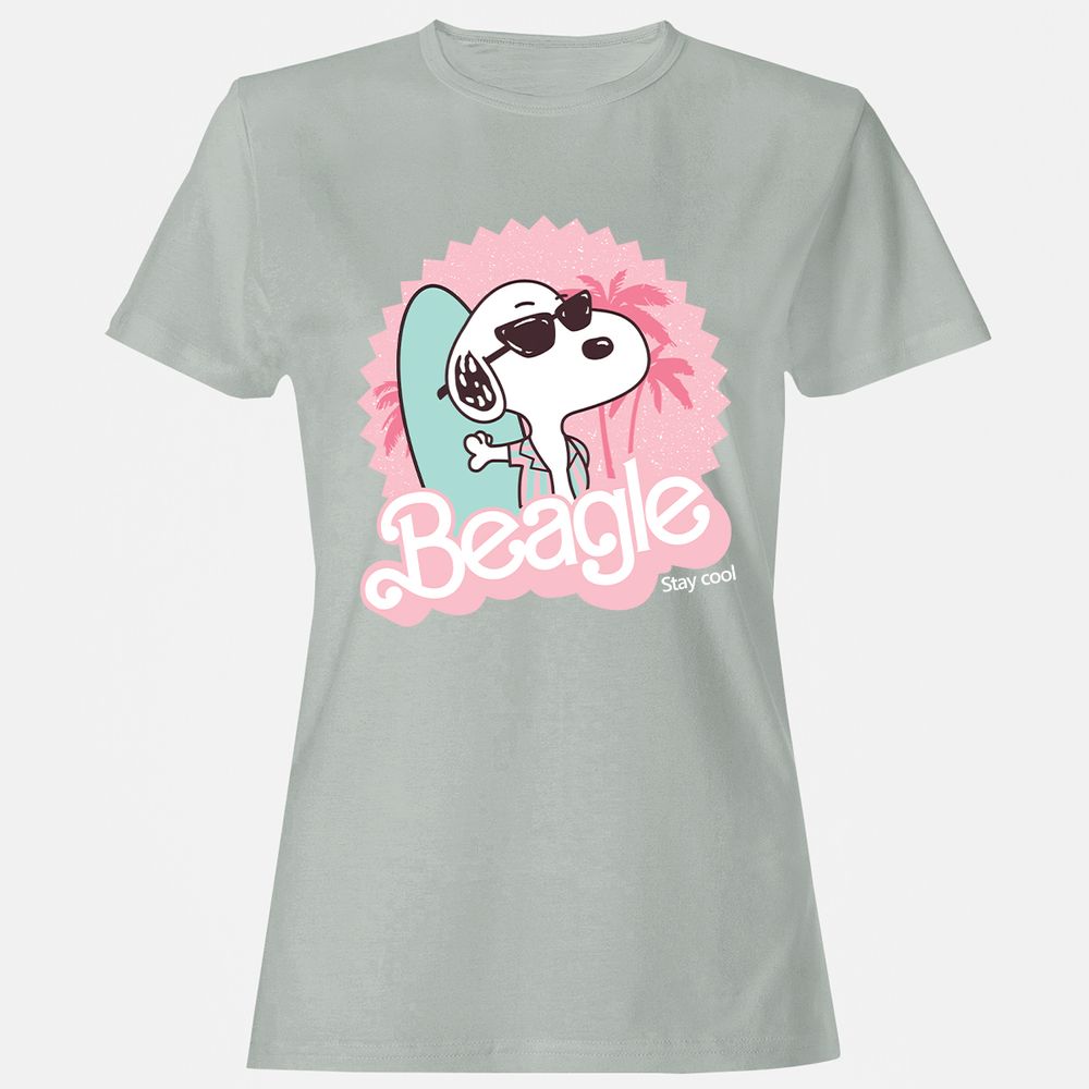 Women's T-Shirt - KBJETC2N - Ash - 2