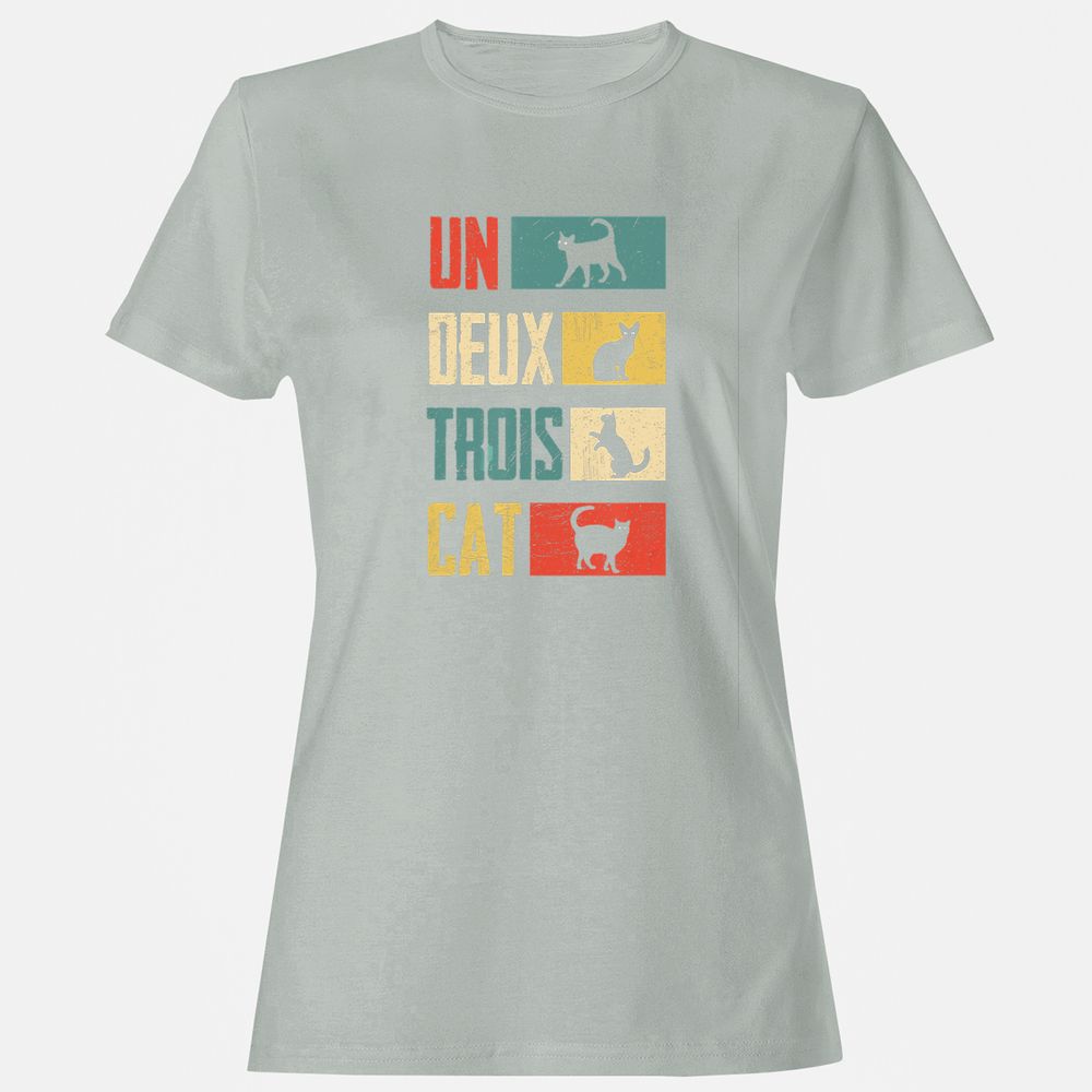 Women's T-Shirt - JWM9L7CU - Ash - 2