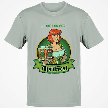 Classic Unisex T-Shirt - QQCRUPZD - Ash - 2