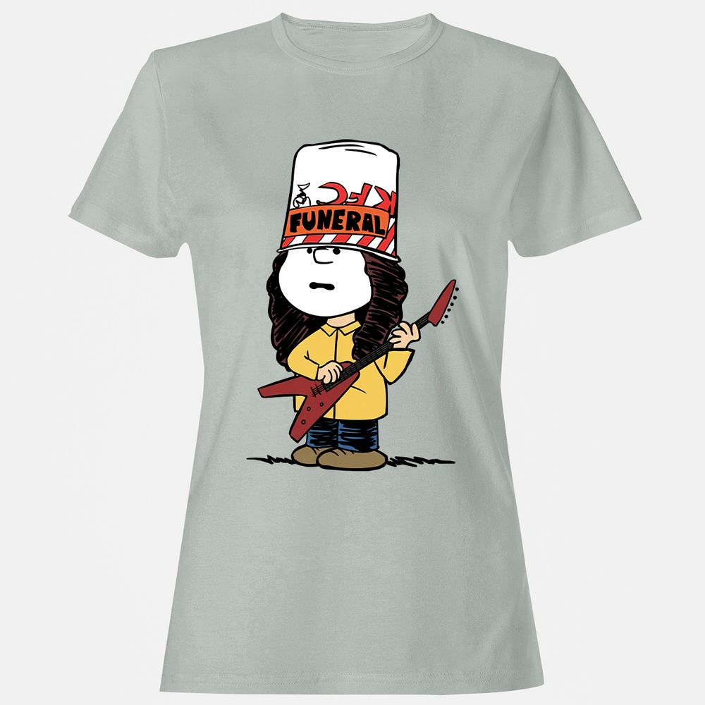 Women's T-Shirt - QH7PCTP9 - Ash - 2