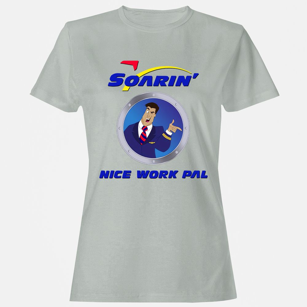 Women's T-Shirt - DA6EWL5X - Ash - 2