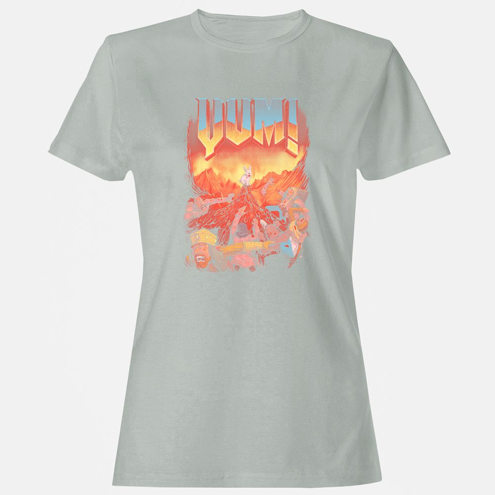 Women's T-Shirt - VTCD127N - Ash - 2