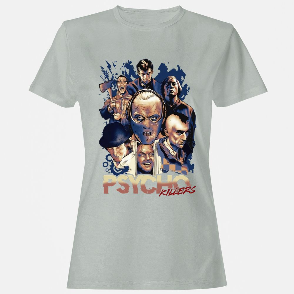 Women's T-Shirt - SQQ1KKQC - Ash - 2