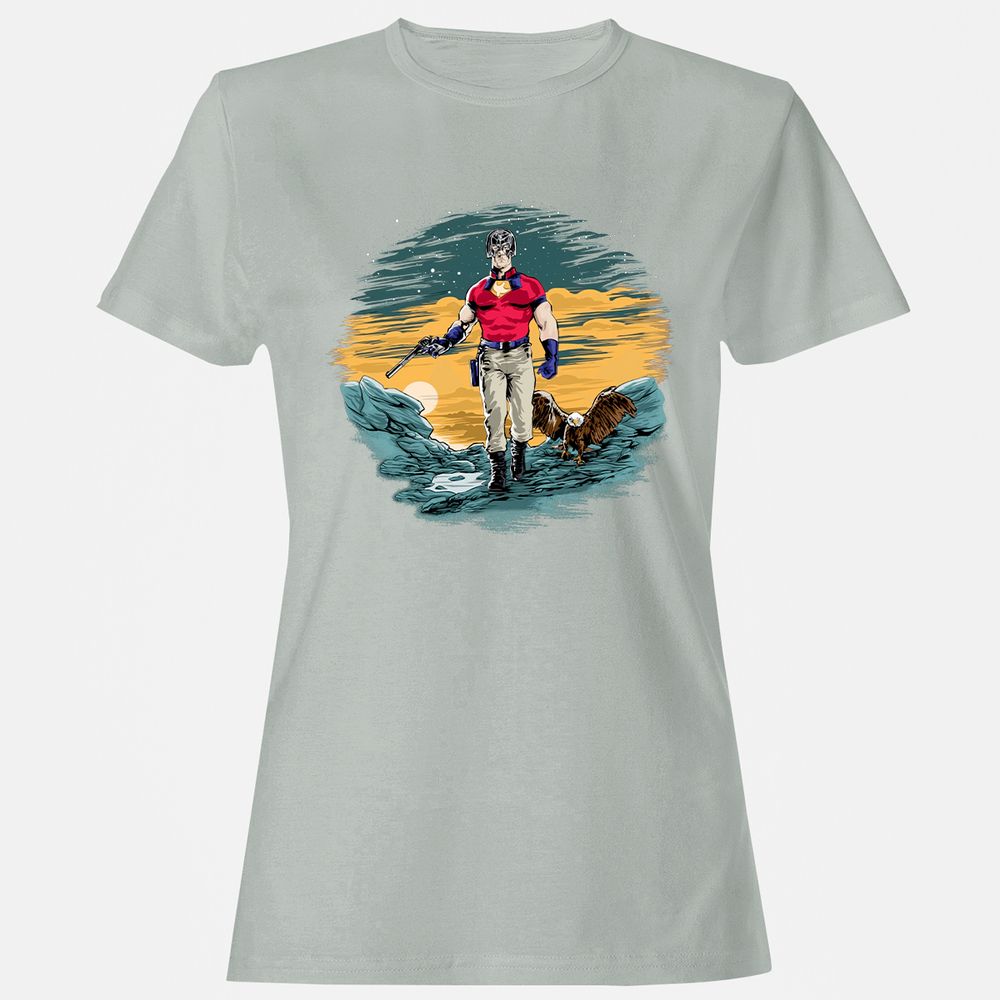 Women's T-Shirt - W5YF5VTA - Ash - 2