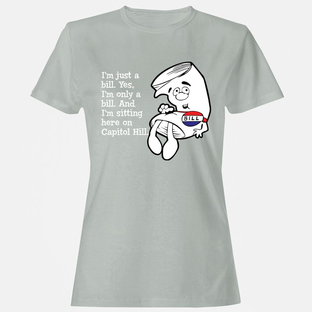 Women's T-Shirt - 47MXXJM8 - Ash - 2