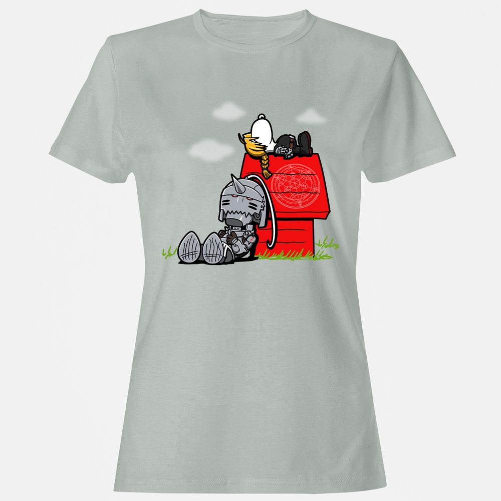 Women's T-Shirt - TJ3Z2CM2 - Ash - 2