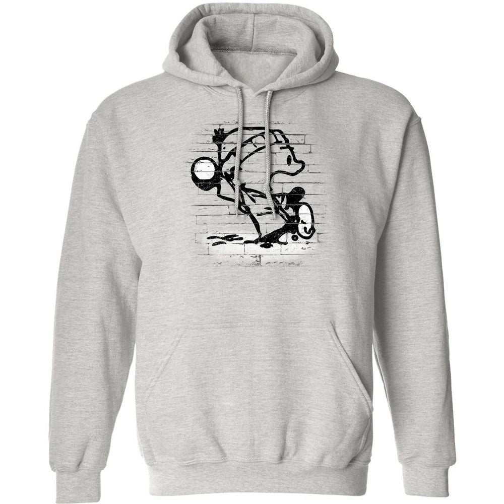 Classic Unisex Hoodie - PSWLR93Y - Ash - 2