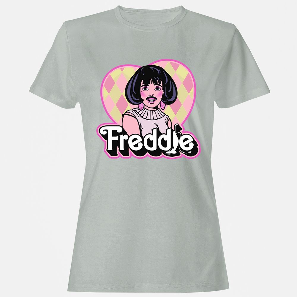 Women's T-Shirt - 4Y9M87MJ - Ash - 2