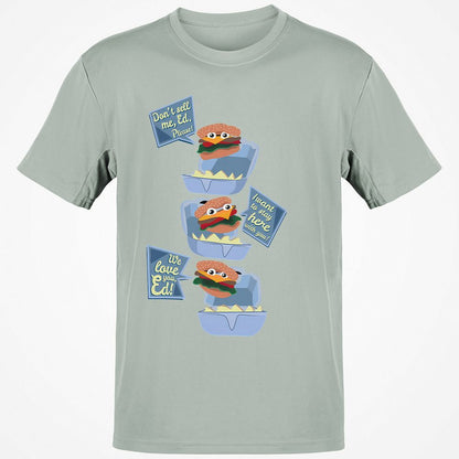 Classic Unisex T-Shirt - NE2VFACD - Ash - 2