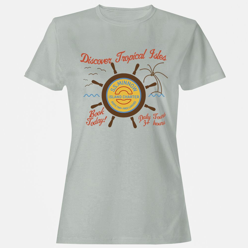 Women's T-Shirt - T3SH5TJ9 - Ash - 2