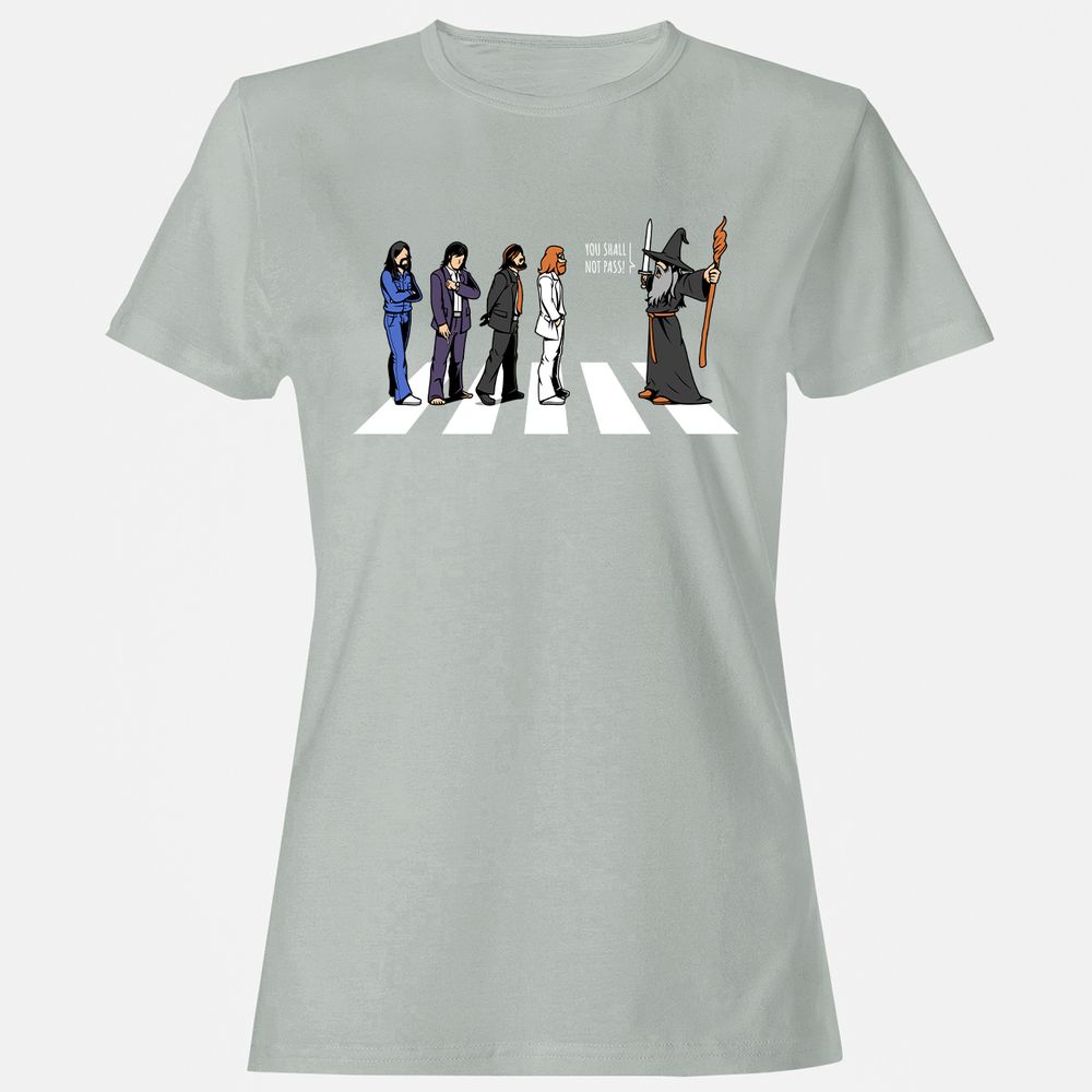 Women's T-Shirt - BJ3TLF3J - Ash - 2
