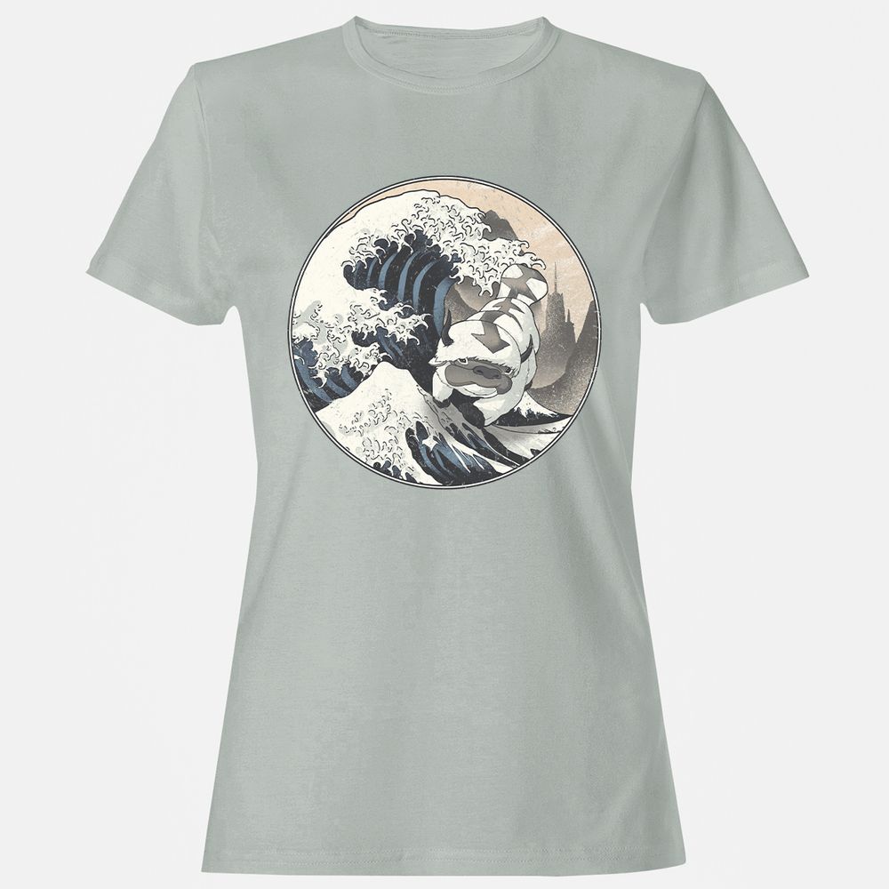Women's T-Shirt - M1D441KF - Ash - 2