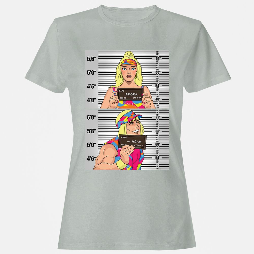 Women's T-Shirt - 3XNPUGUH - Ash - 2
