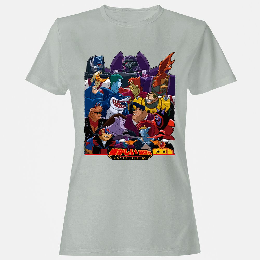 Women's T-Shirt - 9S3CW4Q4 - Ash - 2