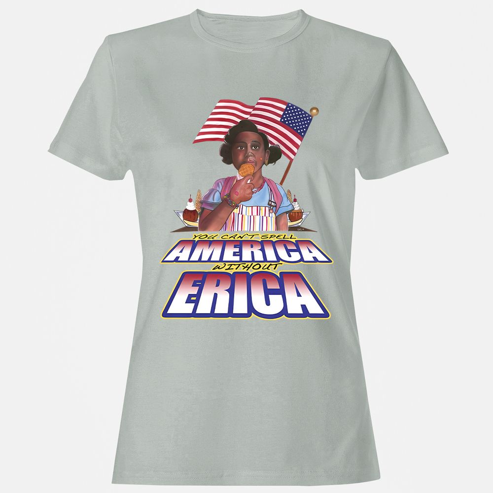 Women's T-Shirt - VK1CMPPQ - Ash - 2