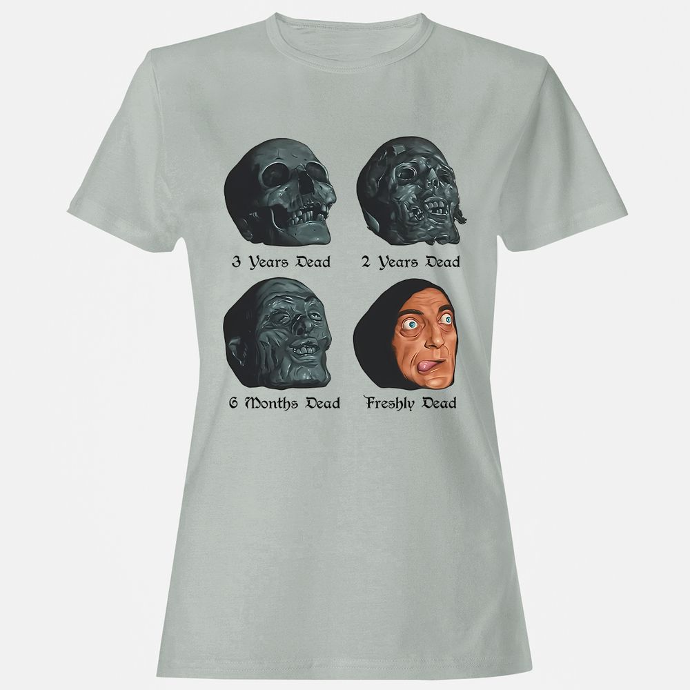 Women's T-Shirt - 6BS2R5M4 - Ash - 2