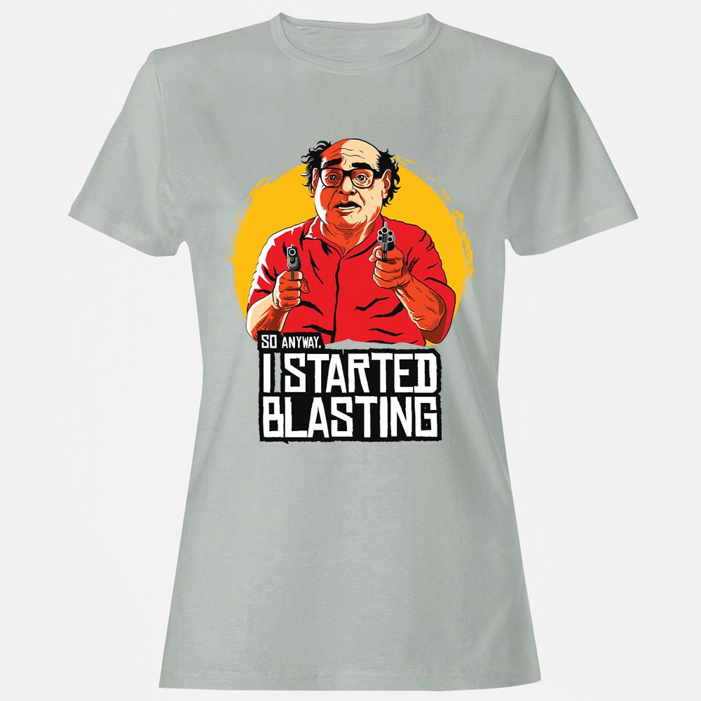 Women's T-Shirt - TSWDSLF4 - Ash - 2