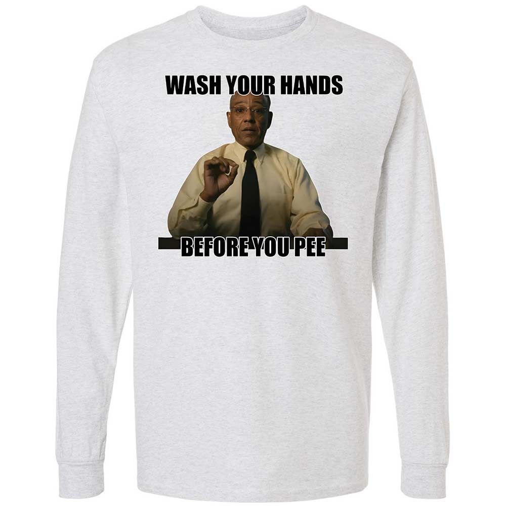 Long Sleeve T-Shirt - 1TYQW8LG - Ash - 2
